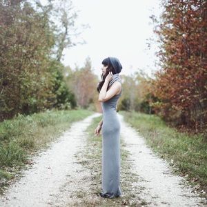 Sexy jersey tank dress